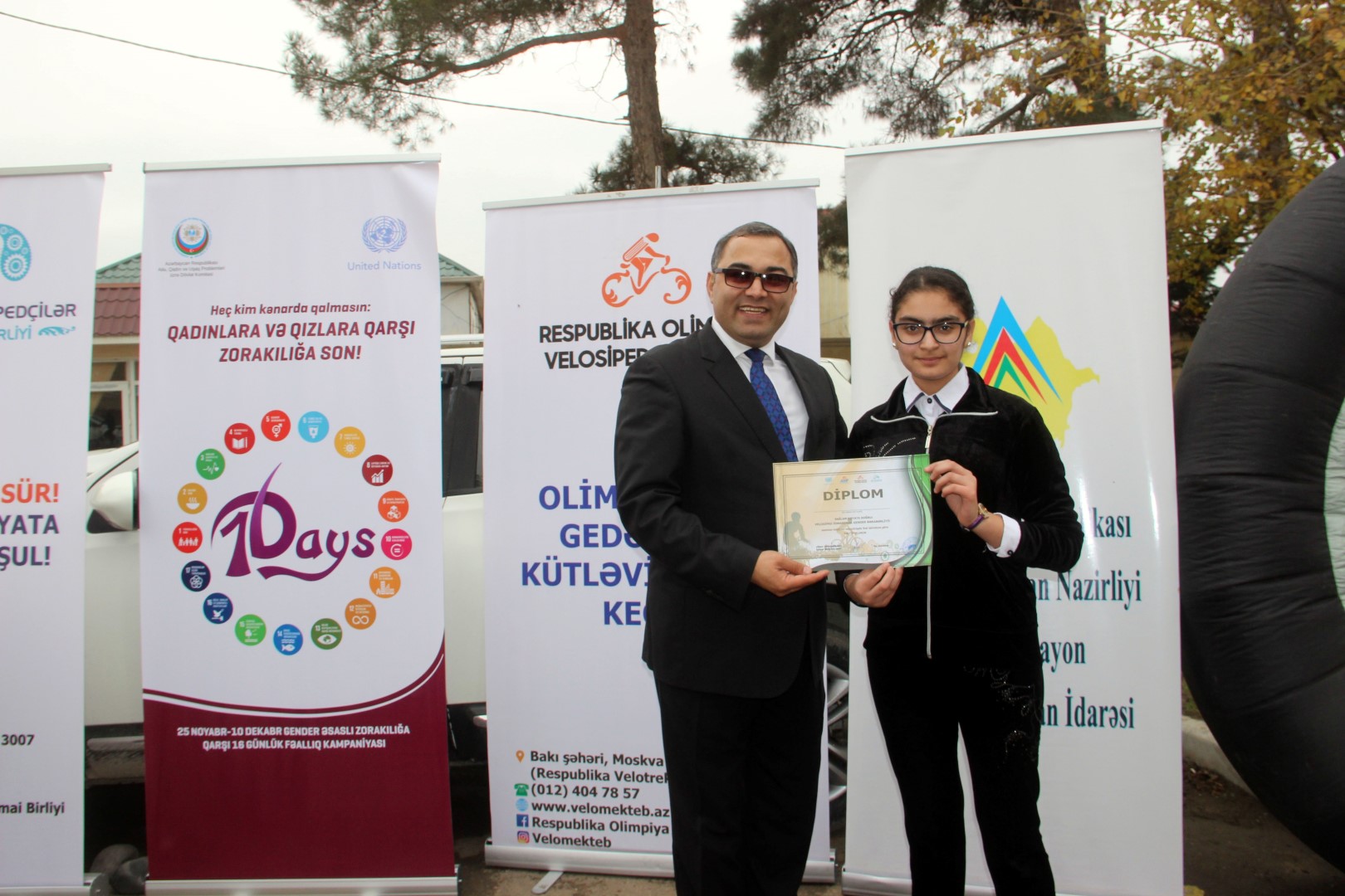 “Velosiped idmanında gender bərabərliyi” mövzusunda təlimlər başa çatdı - FOTOLAR