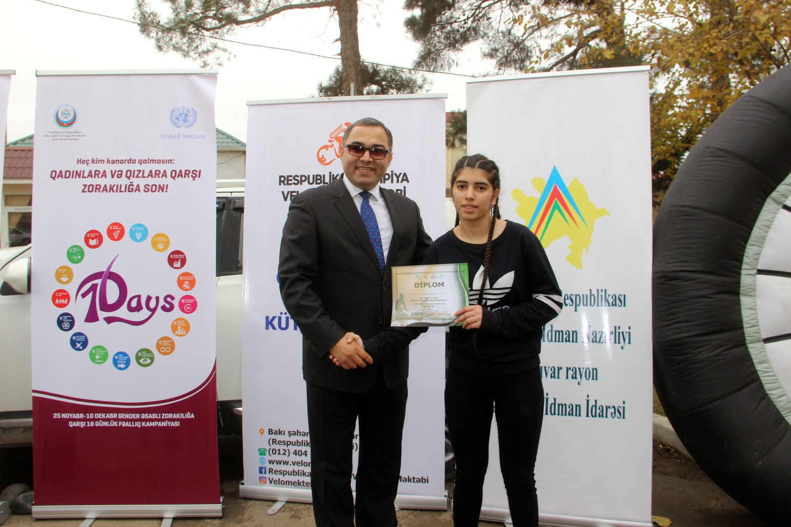 “Velosiped idmanında gender bərabərliyi” mövzusunda təlimlər başa çatdı - FOTOLAR