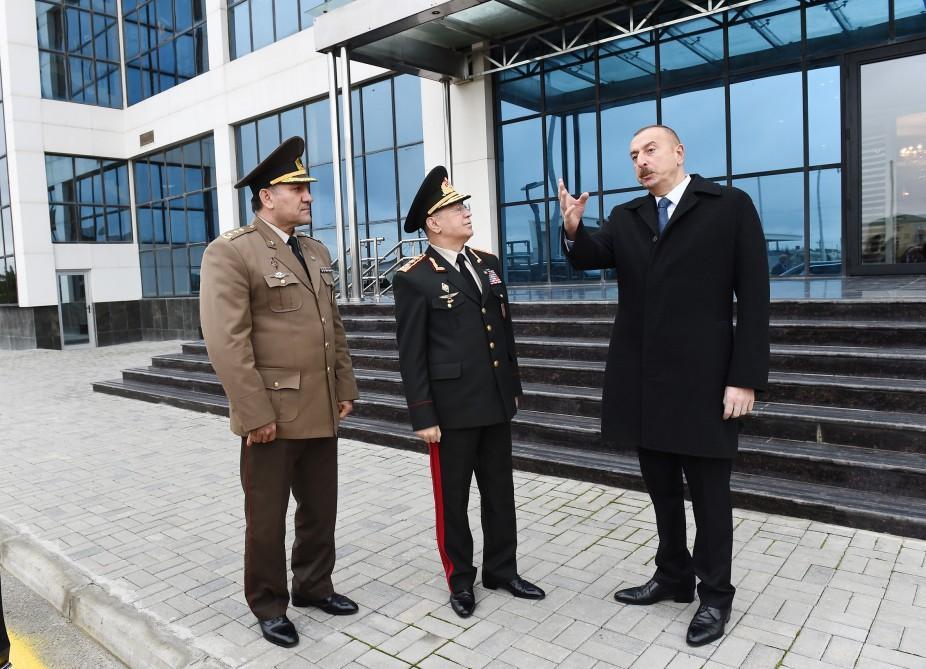 Prezident FHN-in idman-sağlamlıq klubunun açılışında - FOTOLAR