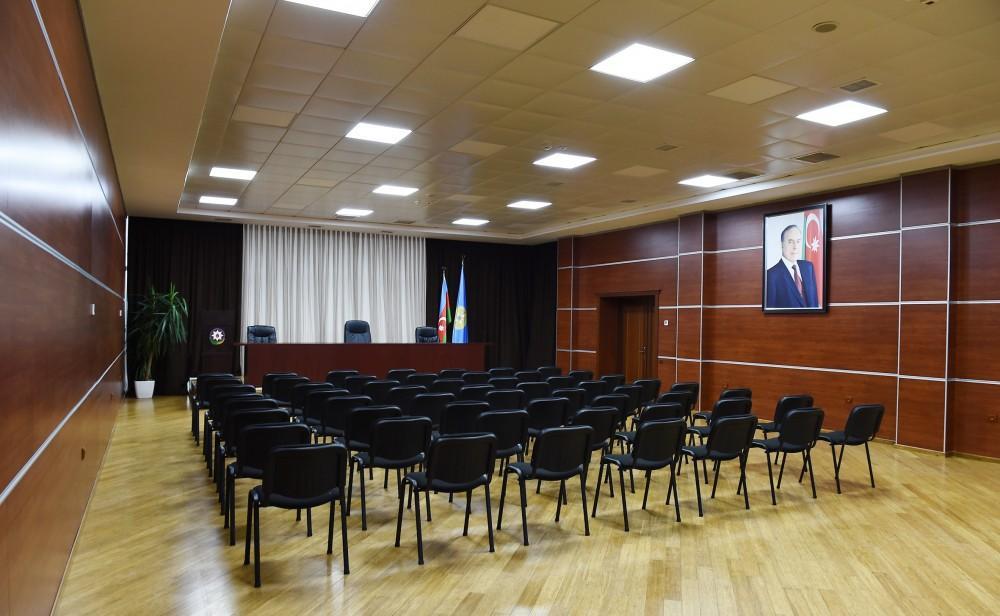 Prezident FHN-in idman-sağlamlıq klubunun açılışında - FOTOLAR