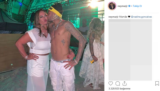 Neymar "Yeni il"i 26 qızla qeyd etdi - FOTOLAR