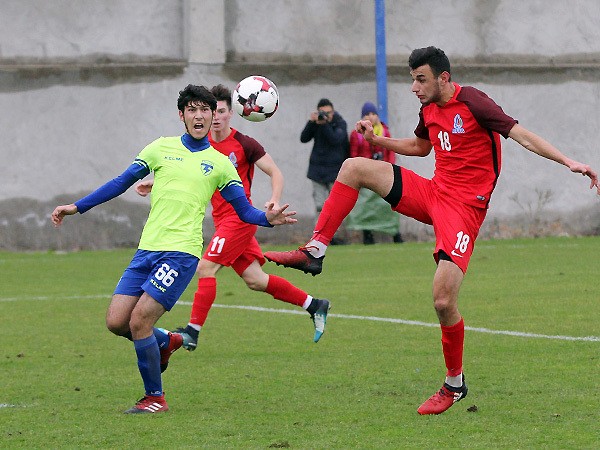 Qurban Qurbanovun oğlu “Qarabağ”ın əsas komandasında - FOTOLAR