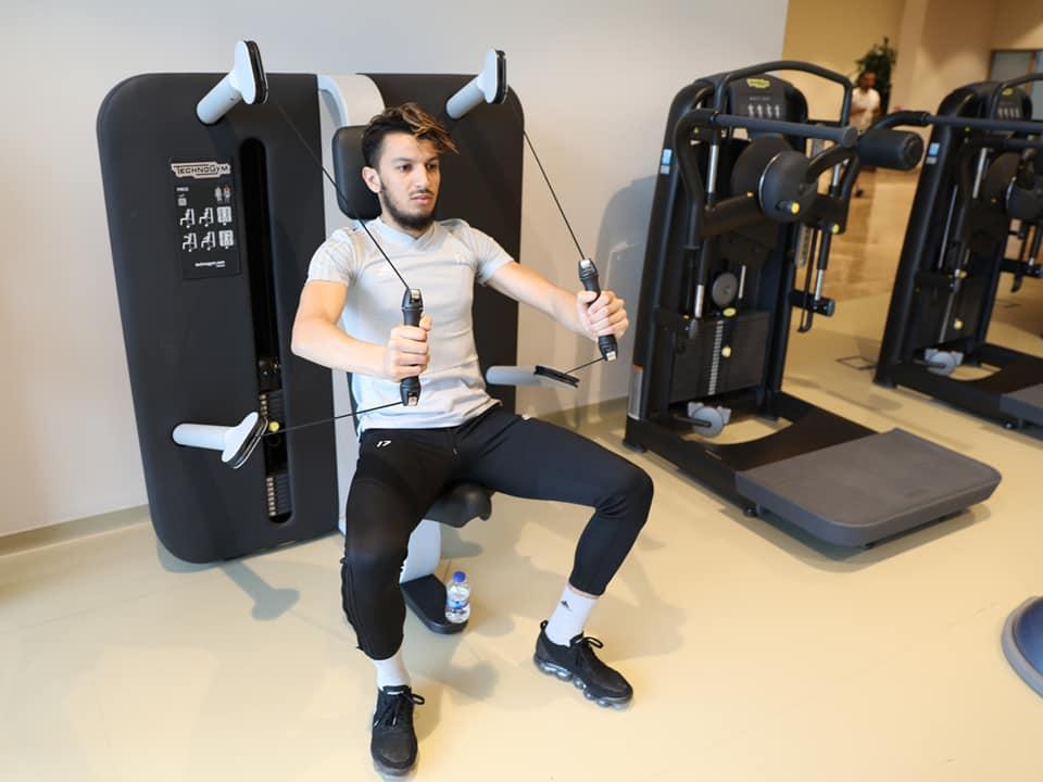 "Qarabağ" fitnes zalında - FOTOLAR