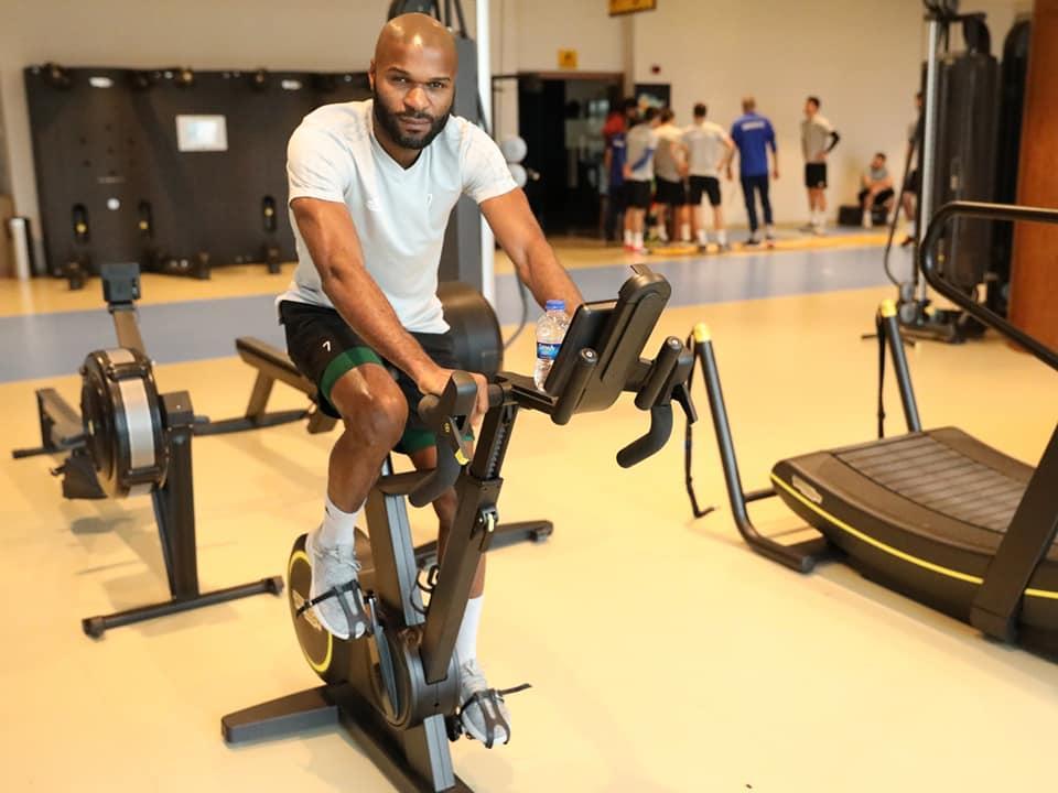 "Qarabağ" fitnes zalında - FOTOLAR