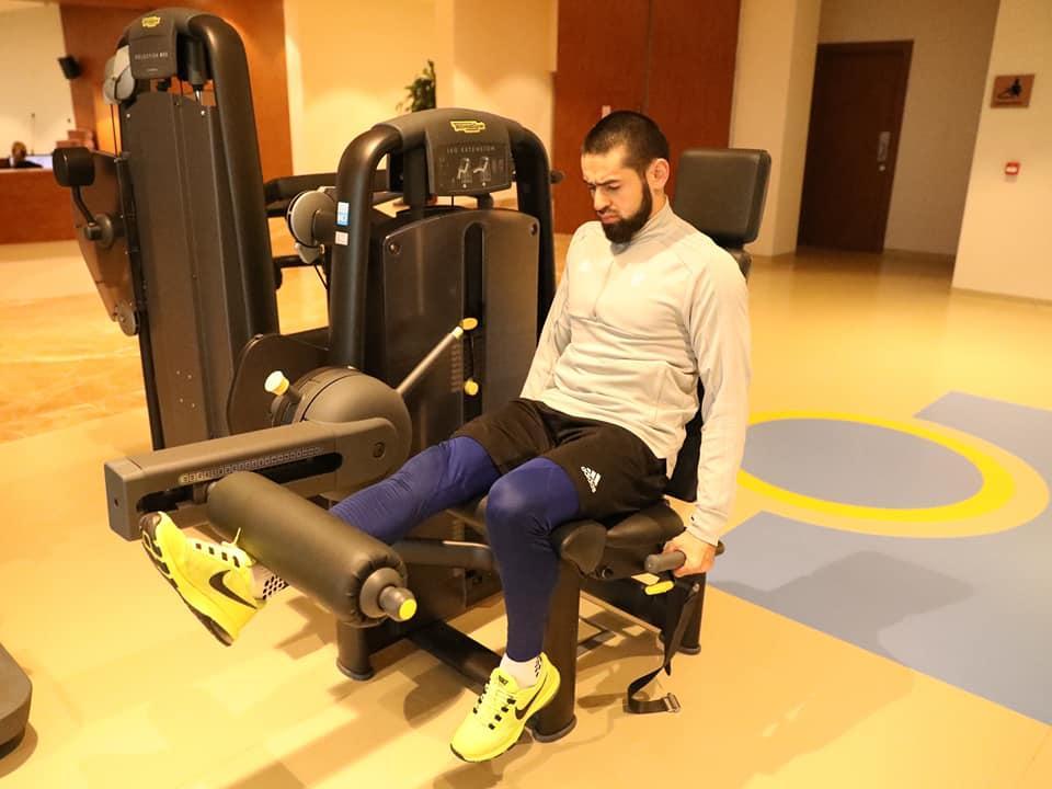 "Qarabağ" fitnes zalında - FOTOLAR