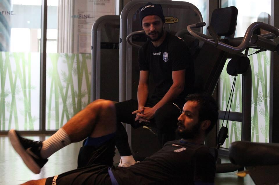 "Sabah" fitnes zalında məşq etdi - FOTOLAR