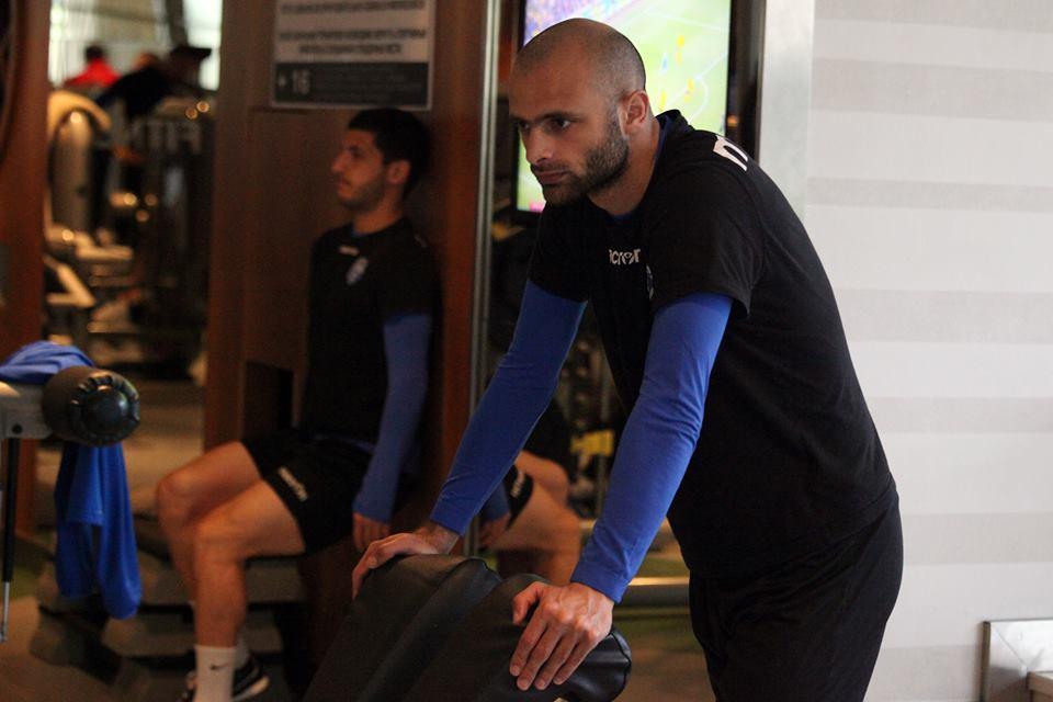 "Sabah" fitnes zalında məşq etdi - FOTOLAR