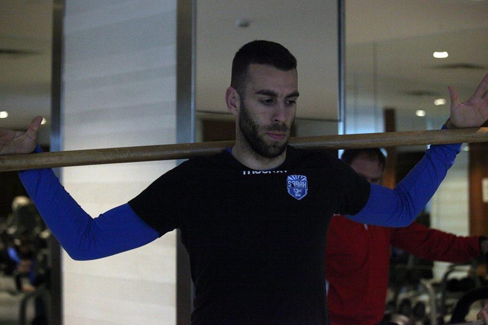 "Sabah" fitnes zalında məşq etdi - FOTOLAR