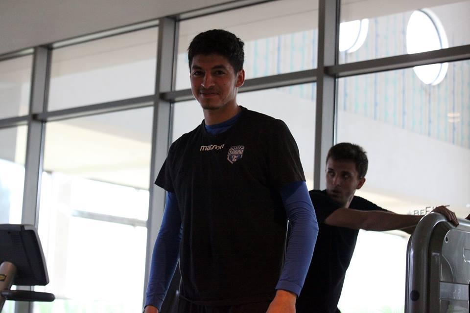 "Sabah" fitnes zalında məşq etdi - FOTOLAR