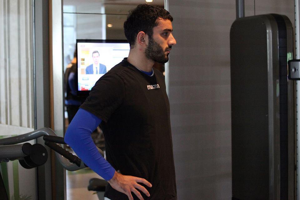 "Sabah" fitnes zalında məşq etdi - FOTOLAR