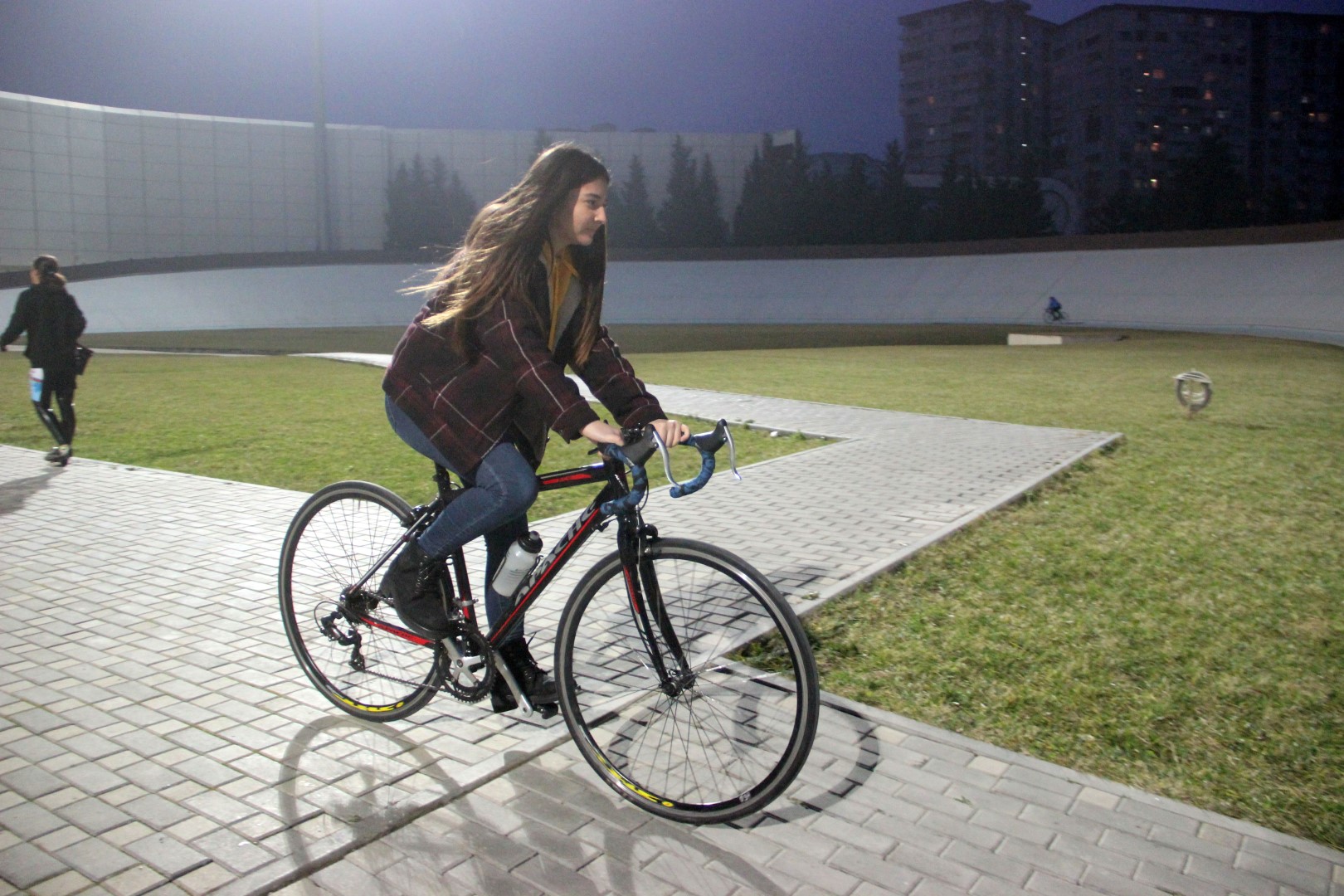 Türkiyənin şəhid övladları Bakı Velotrekində - FOTOLAR