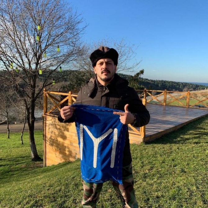 Zabit Səmədov “Diriliş Ertuğrul”un çəkiliş meydanında - FOTOLAR
