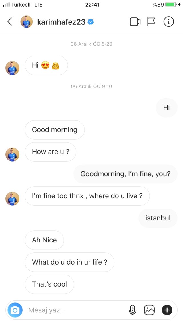 Futbolçu türk məşhura mesaj yazdı, sosial media qarışdı - FOTO