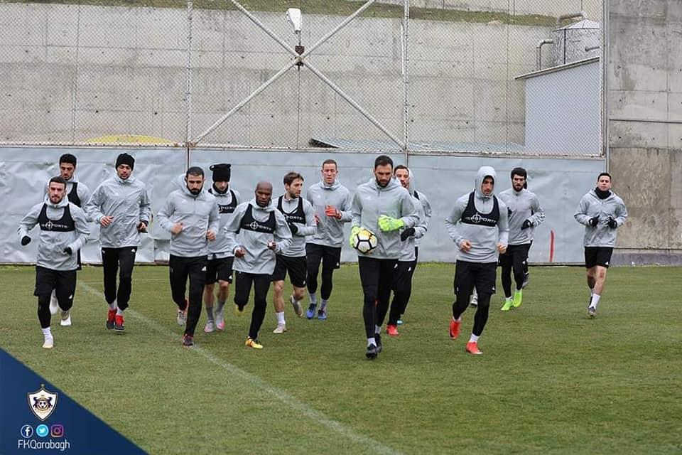 "Qarabağ" "Qəbələ" üçün başladı - FOTOLAR