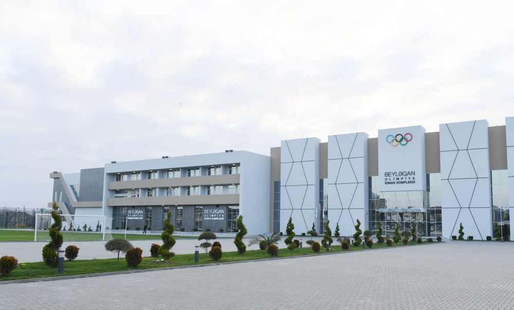 Prezident Beyləqan Olimpiya Kompleksinin açılışında iştirak edib - FOTOLAR