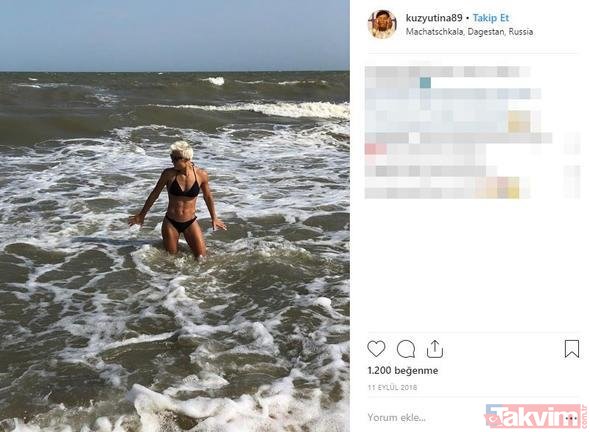 Putini nakauta salan qadın kimdir? (FOTOLAR)