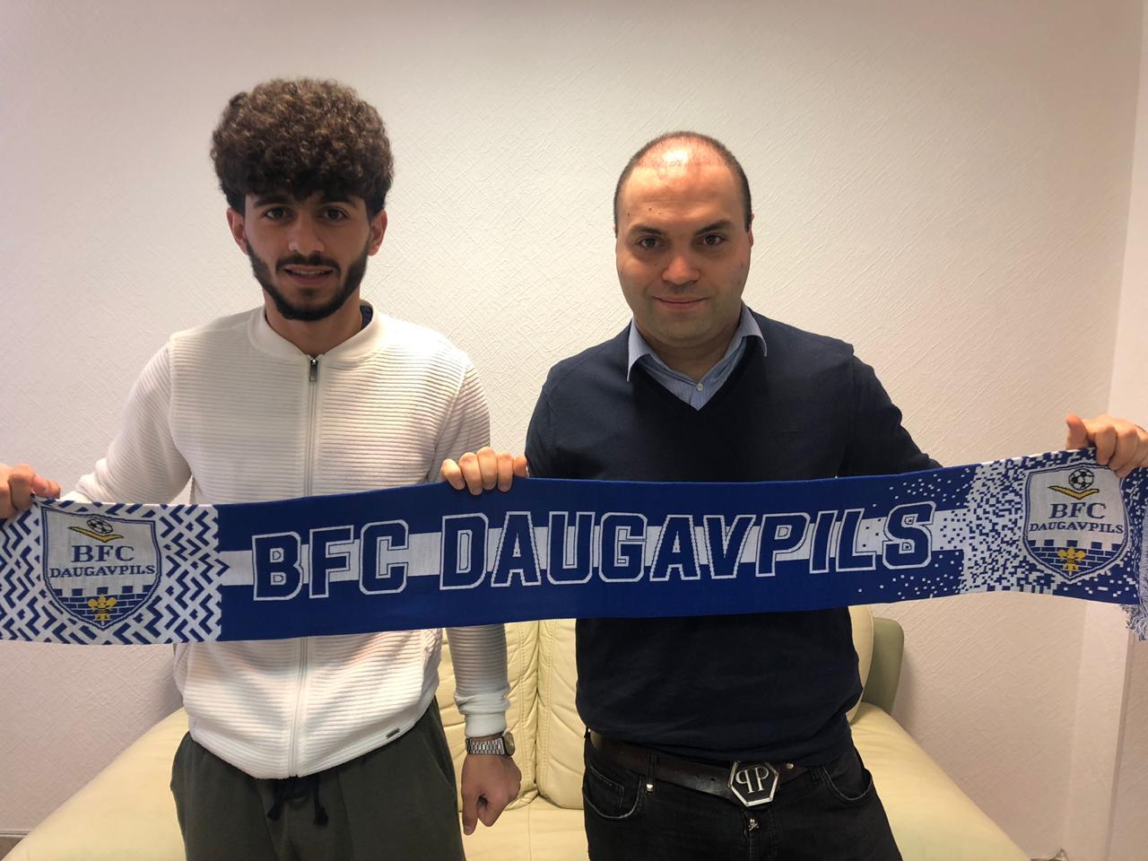 Azərbaycan millisinin üzvü Latviya klubuna transfer olundu - FOTOLAR