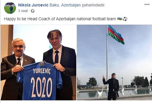 Nikola Yurçeviç ölkəmizdə xoşbəxt olub - FOTO