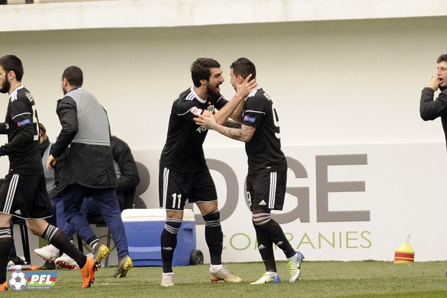 "Sabah" - "Qarabağ": 2 qol, hərəyə 1 xal - FOTO/VİDEO