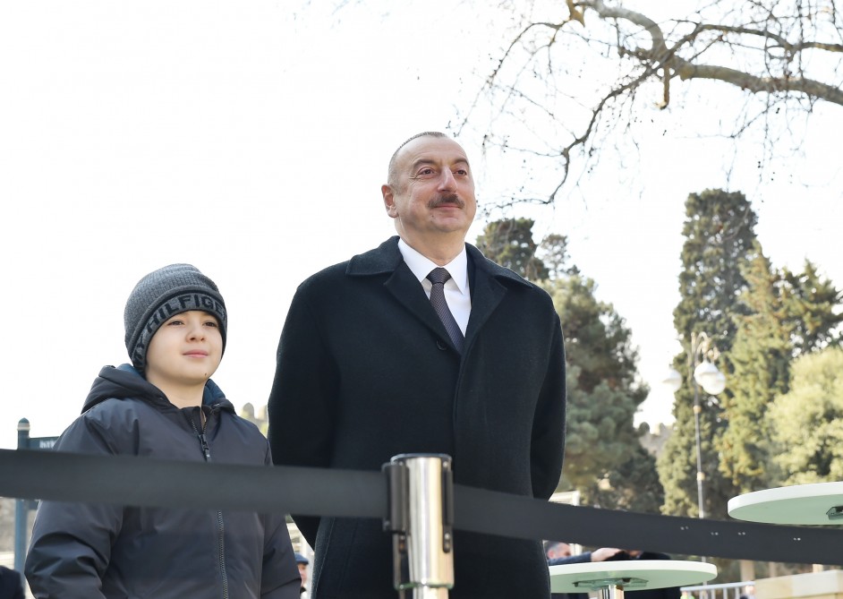 İlham Əliyev və Leyla Əliyeva ulduzların oyununda - FOTOLAR