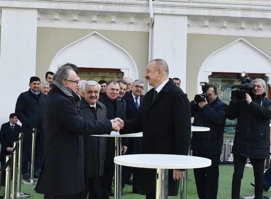 İlham Əliyev və Leyla Əliyeva ulduzların oyununda - FOTOLAR