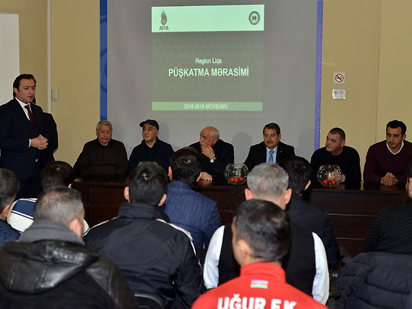 Region Liqasının final mərhələsinin püşkü atıldı - FOTOLAR