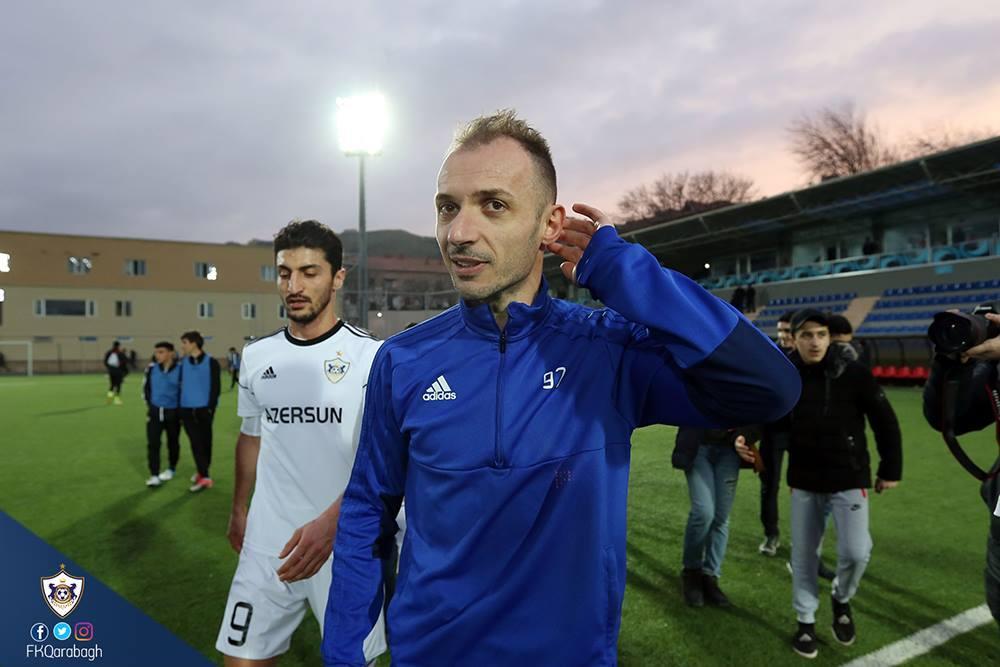 Ansi Aqolli "Qarabağ"la belə vidalaşdı - FOTOLAR