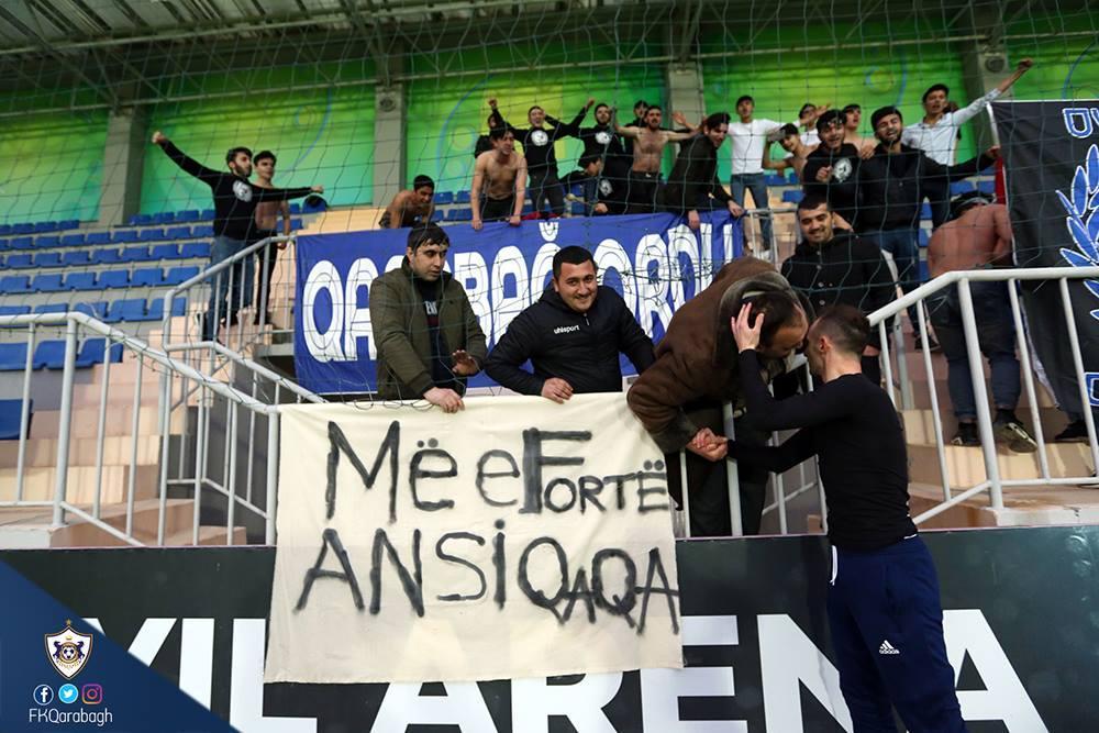 Ansi Aqolli "Qarabağ"la belə vidalaşdı - FOTOLAR