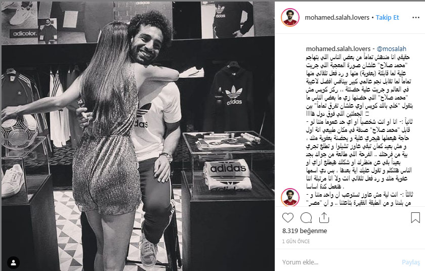 Salahın anasını qəzəbləndirən foto: "Mən olsam..."