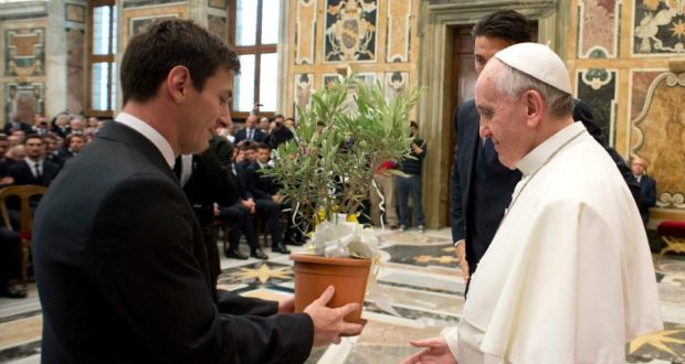 Roma Papasından açıqlama: Messi Allahdır?