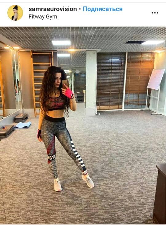 Məşhur müğənnimiz fitnes zalında - FOTO