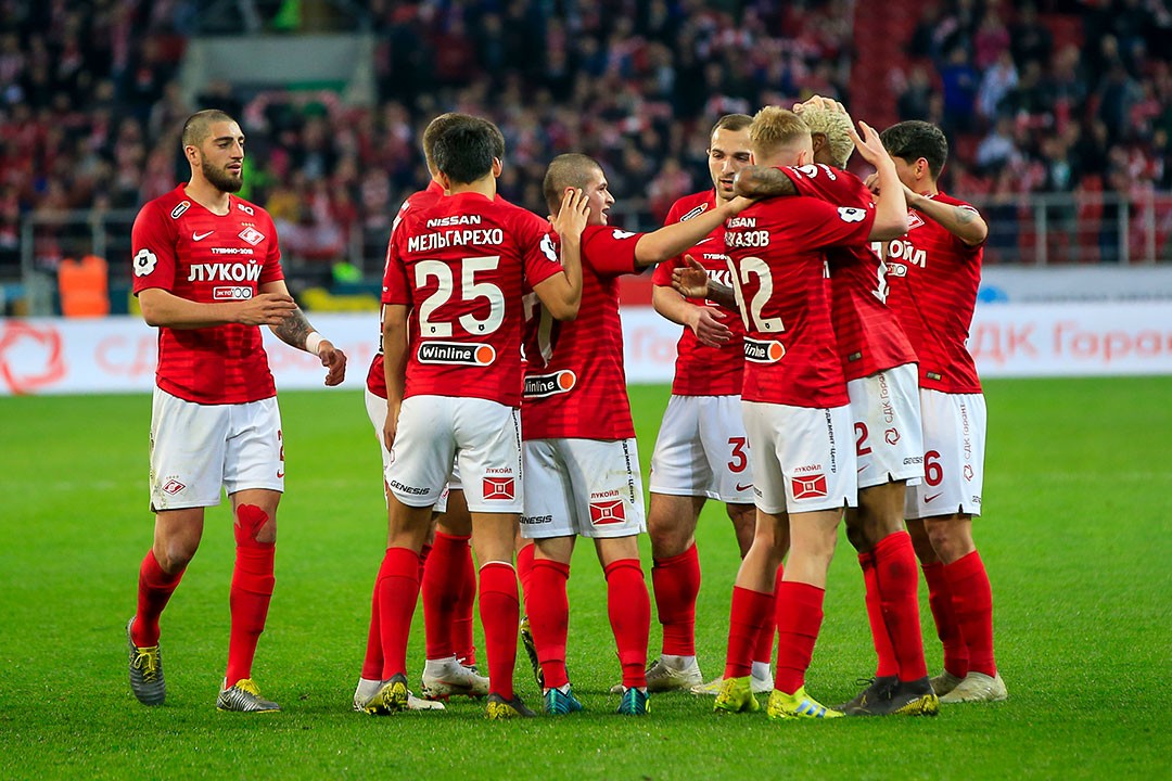 Azərbaycanlı futbolçu "Spartak"da ilk qolunu vurdu - FOTOLAR