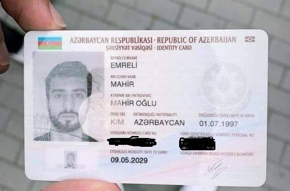 Mahir Mədətov soyadını və atasının adını rəsmən dəyişdi - FOTO