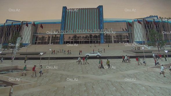 Azərbaycanda nadir idman obyekti tikilir - FOTOLAR