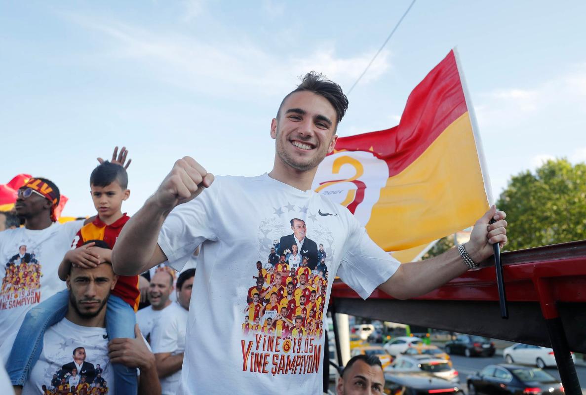 "Qalatasaray"ın çempionluq gecəsi - FOTOLAR