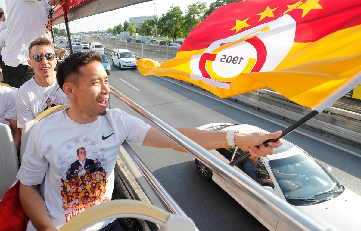 "Qalatasaray"ın çempionluq gecəsi - FOTOLAR