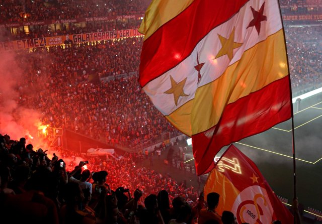 "Qalatasaray"ın çempionluq gecəsi - FOTOLAR