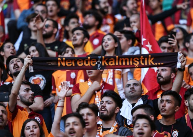"Qalatasaray"ın çempionluq gecəsi - FOTOLAR