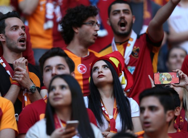 "Qalatasaray"ın çempionluq gecəsi - FOTOLAR