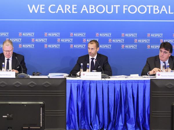 Bakıda ilk dəfə UEFA İcraiyyə Komitəsinin iclası keçirildi - FOTOLAR