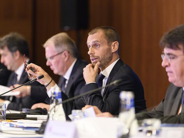 Bakıda ilk dəfə UEFA İcraiyyə Komitəsinin iclası keçirildi - FOTOLAR