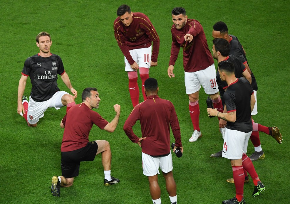 "Çelsi" - "Arsenal" oyunundan maraqlı FOTOLAR