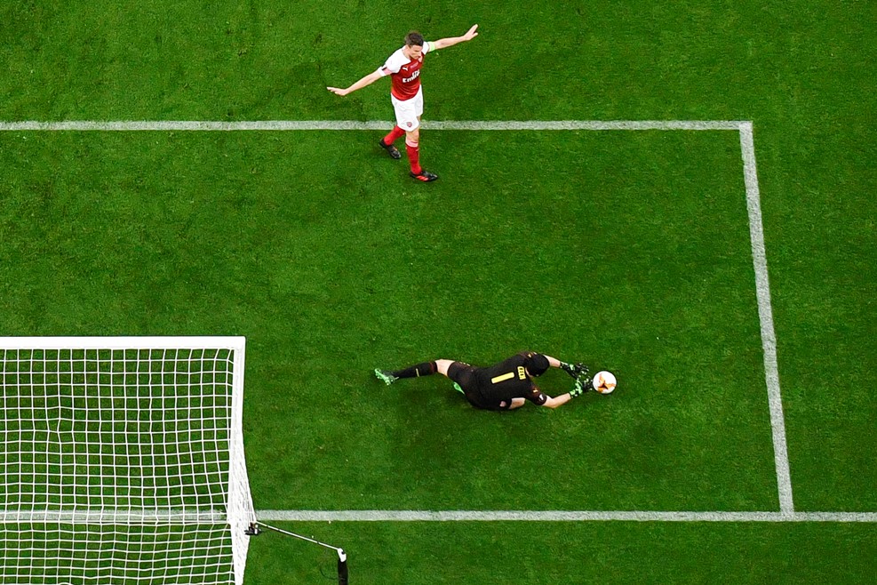 "Çelsi" - "Arsenal" oyunundan maraqlı FOTOLAR