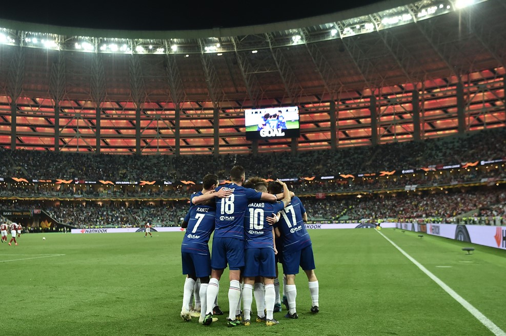 "Çelsi" - "Arsenal" oyunundan maraqlı FOTOLAR