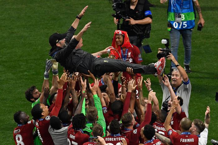 Klopp və Salahın göz yaşları - FOTOLAR