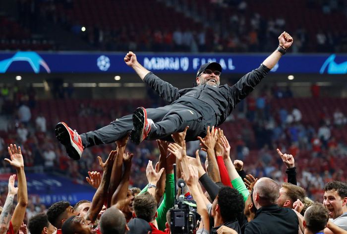 Klopp və Salahın göz yaşları - FOTOLAR