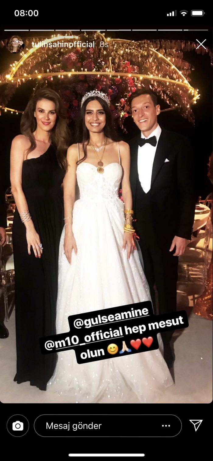 Məsut Özilin toyundan FOTOLAR