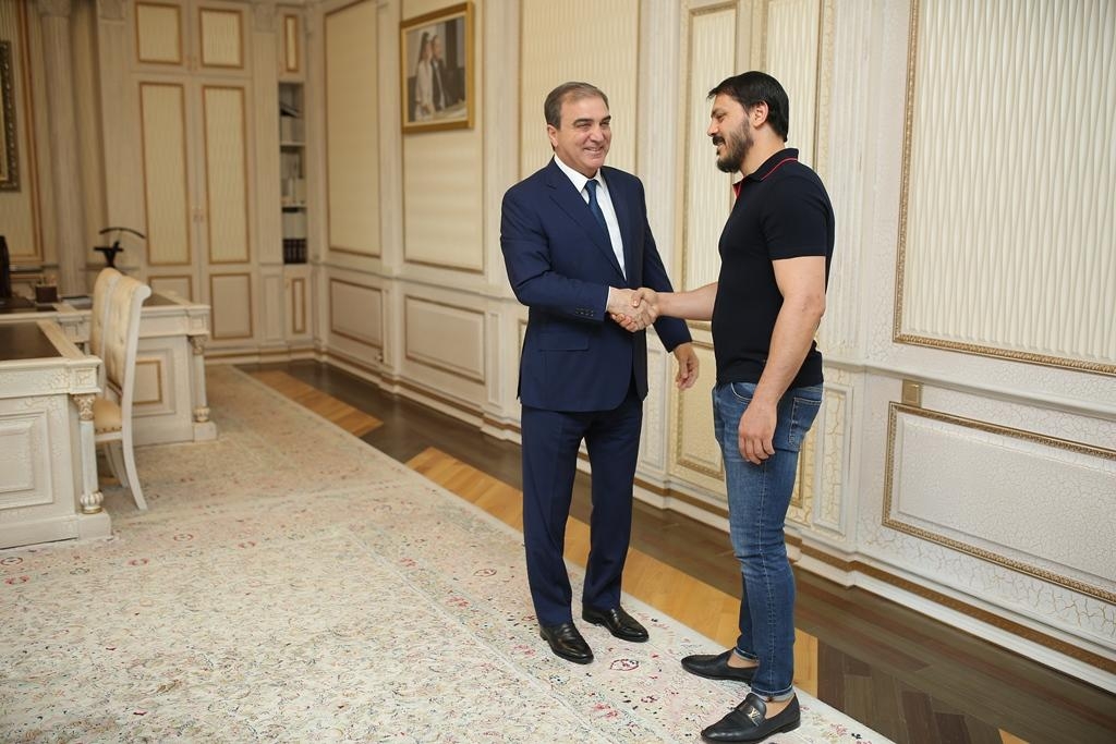 Zabit Səmədov icra başçısı ilə niyə görüşüb? - FOTO