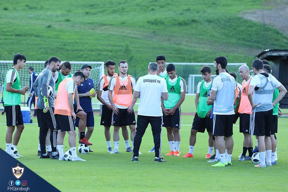 "Qarabağ"da ikitərəfli oyun - FOTOLAR