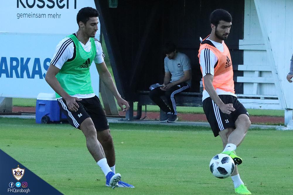 "Qarabağ"ın yeni transferi məşqlərə başladı - FOTOLAR